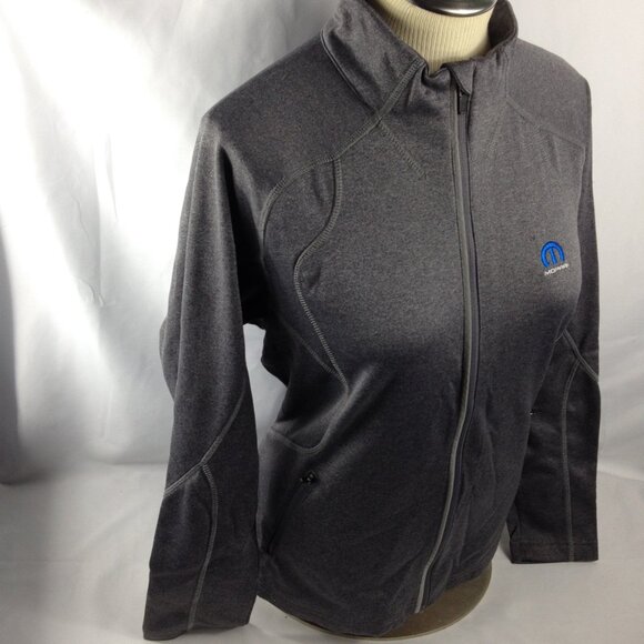North End Mopar Ladies Gray Fleece Lined Jacket Size Large - Picture 3 of 6